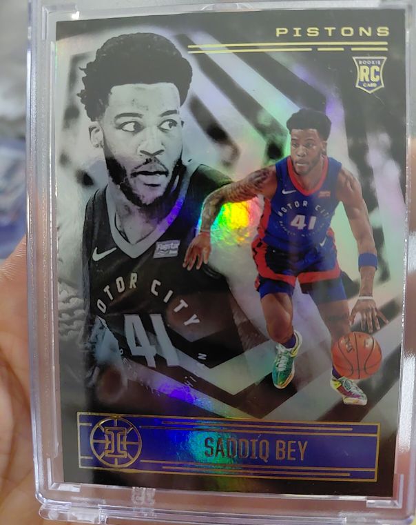 2020-21 Panini Illusions #159 Saddiq Bey — front