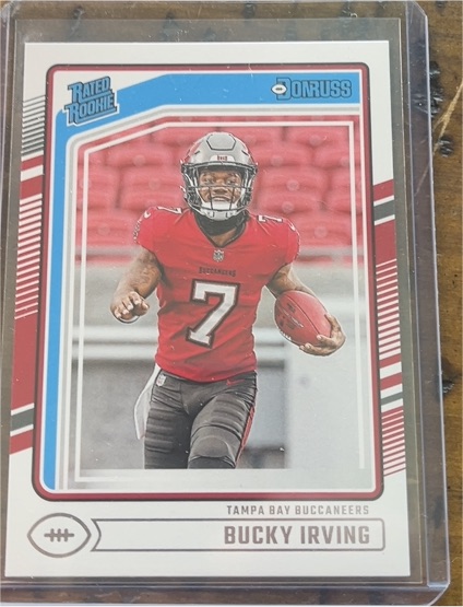 2024 Donruss #301 Bucky Irving — front