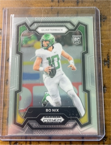 2024 Panini Prizm Draft Picks #105 Bo Nix — front