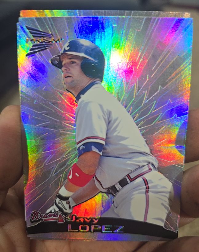 1999 Pacific Prism #15EC Javy Lopez — front