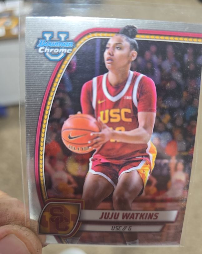 2024-25 Bowman University Chrome #37 Juju Watkins — front