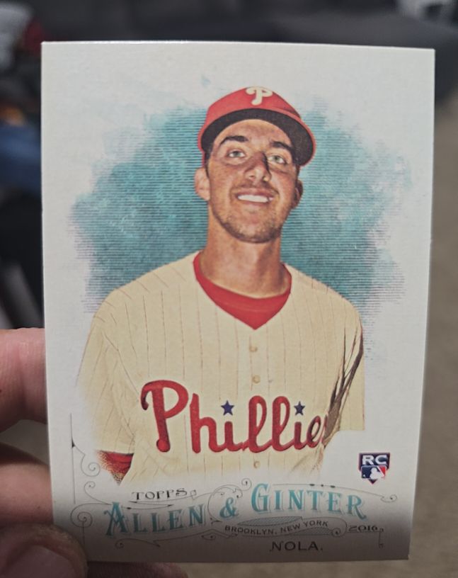 2016 Topps Allen & Ginter #102 Aaron Nola — front