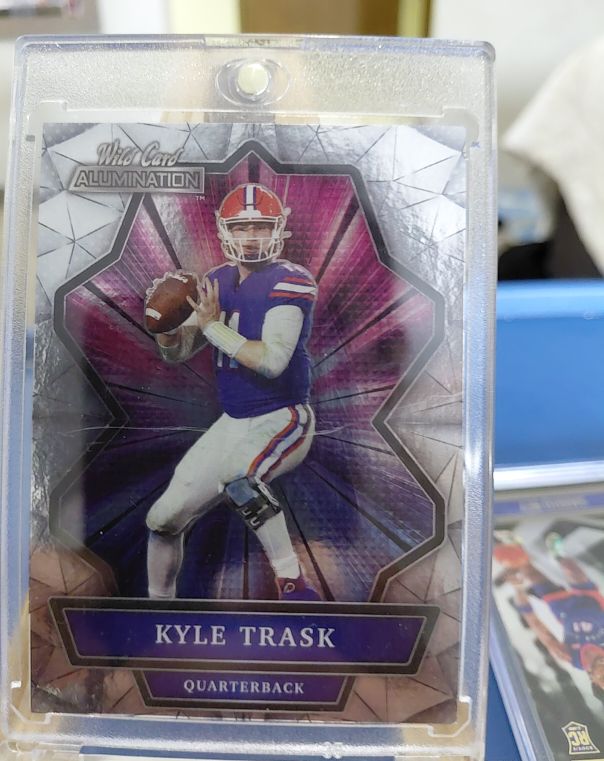 2021 Wild Card Alumination #ABC-4 Kyle Trask — front