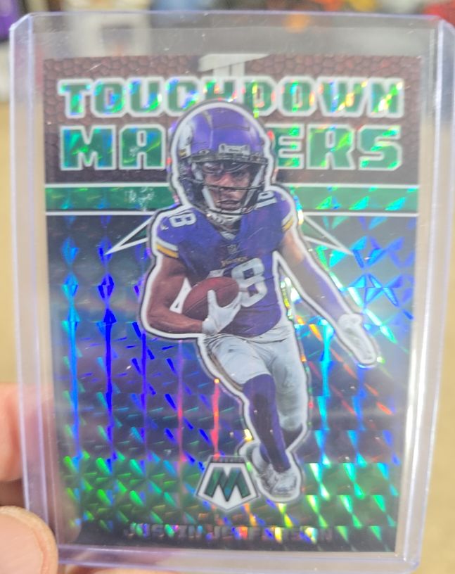 2024 Panini Mosaic #18 Justin Jefferson — front