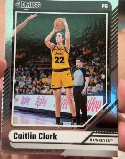 2024 Panini Donruss #5 Caitlin Clark — front