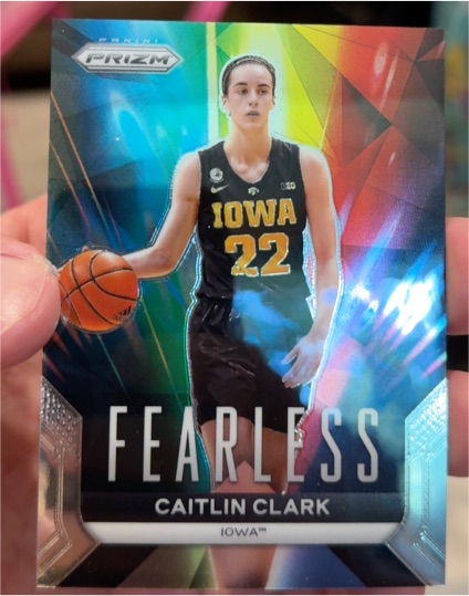 2024 Panini Caitlin Clark Collection #F2 Caitlin Clark Fearless — front