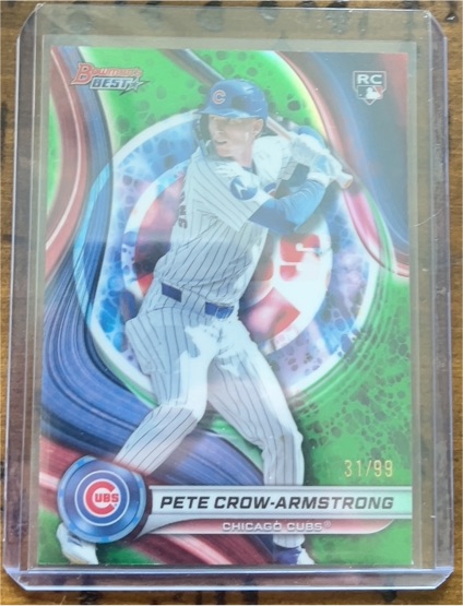 2024 Bowman's Best #17 Pete Crow-Armstrong — front