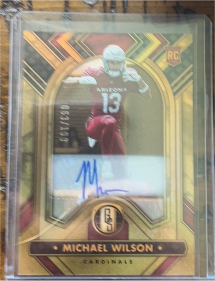 2023 Panini Gold Standard #170 Michael Wilson — front