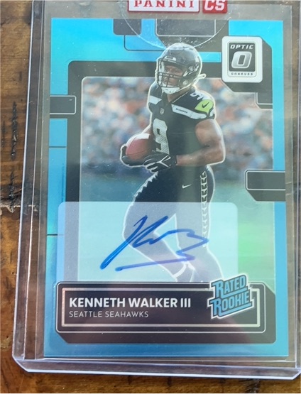 2022 Panini Donruss Optic #218 Kenneth Walker III — front