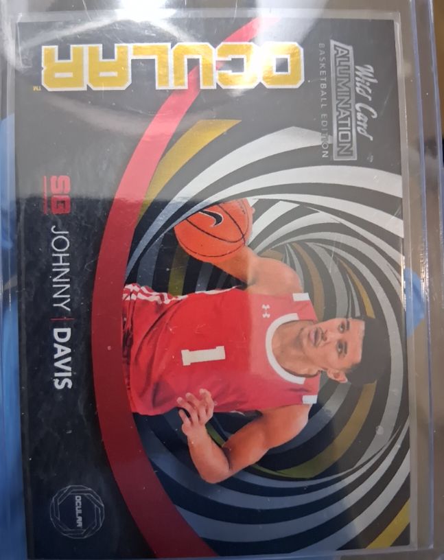 2021-22 Wild Card Alumination Ocular #AOC-13 Johnny Davis — front