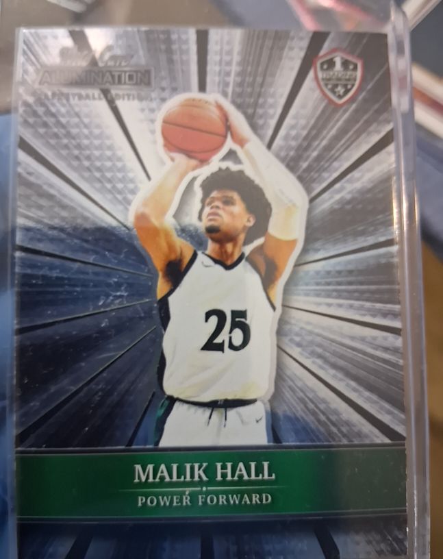 2021-22 Wild Card Alumination #ABC-57 Malik Hall — front