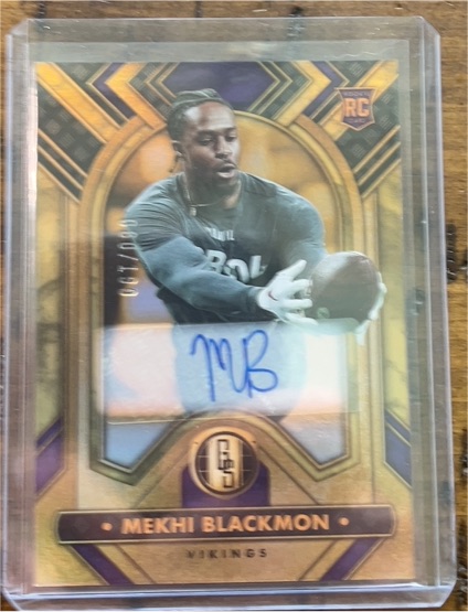 2023 Panini Gold Standard Rookies Autographs #168 Mekhi Blackmon — front