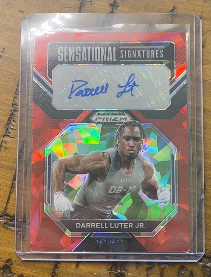 2023 Panini Prizm Draft Picks #SS-DLU Darrell Luter Jr. — front