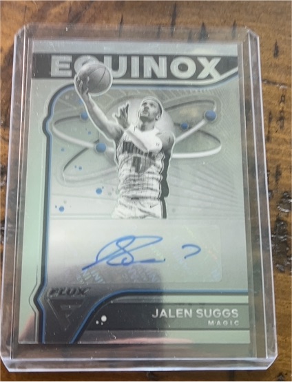 2022-23 Panini Flux Equinox Autographs #EA-JS Jalen Suggs — front