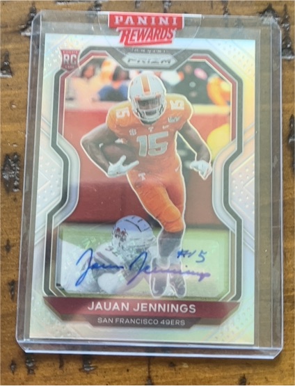 2020 Panini Prizm #304 Jauan Jennings — front