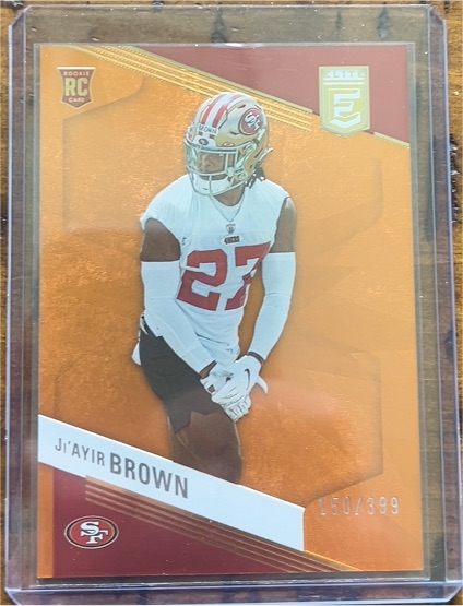 2023 Donruss Elite #154 Ji'Ayir Brown — front