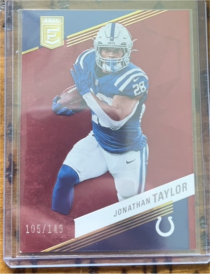 2023 Donruss Elite #55 Jonathan Taylor — front
