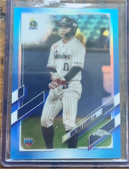 2021 Topps Chrome NPB #152 Hidetaka Namiki — front