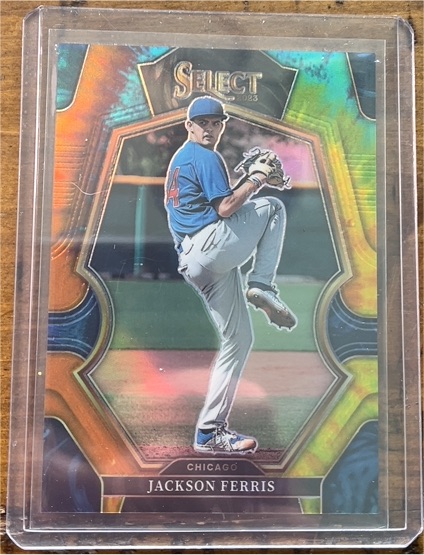 2023 Panini Select Jackson Ferris Chicago Cubs — front