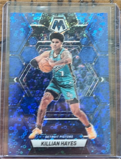 2022-23 Panini Mosaic #100 Killian Hayes — front