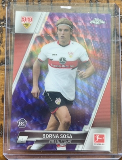 2021-22 Topps Chrome Bundesliga #91 Borna Sosa — front