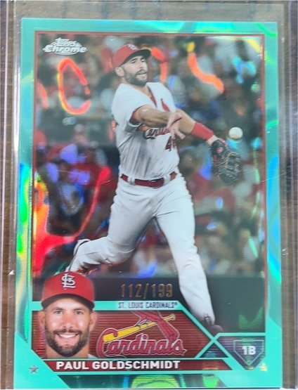 2023 Topps Chrome #220 Paul Goldschmidt — front