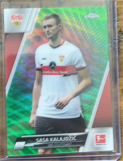 2021-22 Topps Chrome Bundesliga #88 Sasa Kalajdzic — front