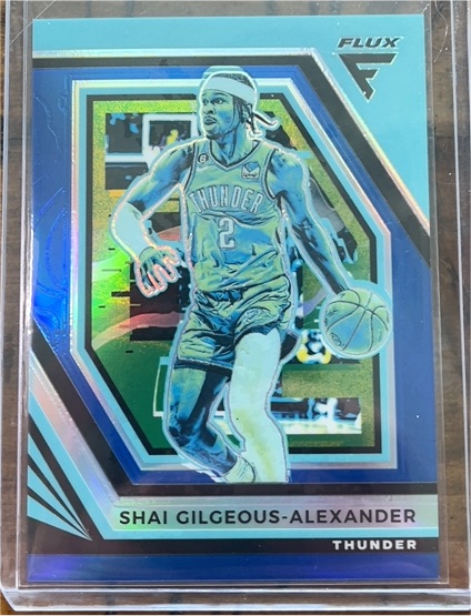 2022-23 Panini Flux #154 Shai Gilgeous-Alexander — front