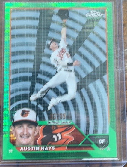 2023 Topps Chrome #120 Austin Hays — front
