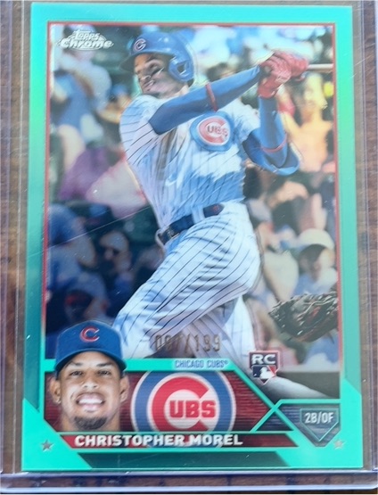 2023 Topps Chrome #198 Christopher Morel — front