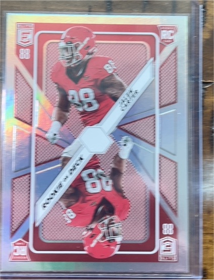 2023 Panini Donruss Elite #RD-15 Jalen Carter Rookie On Deck — front
