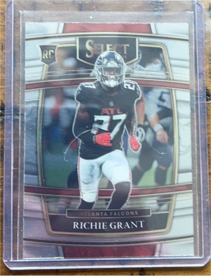 2021 Panini Select #90 Richie Grant Atlanta Falcons Concourse Rookie — front