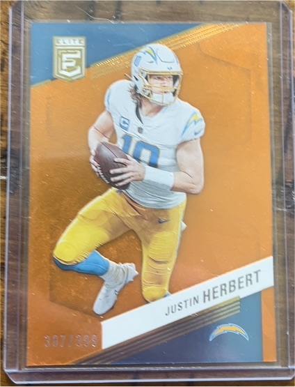 2023 Panini Donruss Elite #61 Justin Herbert — front