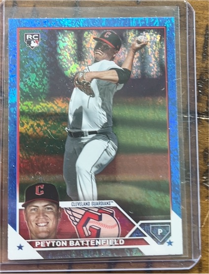 2023 Topps Update #US267 Peyton Battenfield — front
