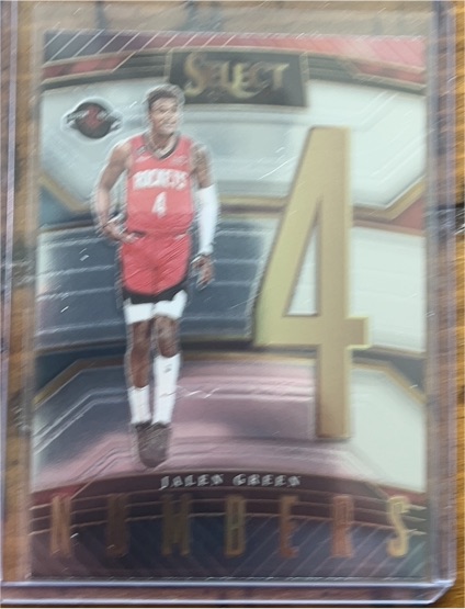 2022-23 Panini Select Numbers #4 Jalen Green — front