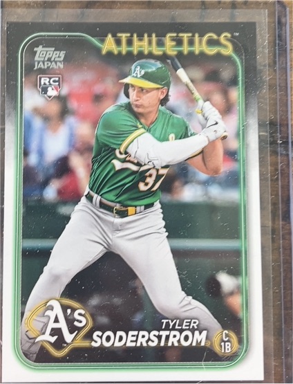 2024 Topps Japan #244 Tyler Soderstrom — front