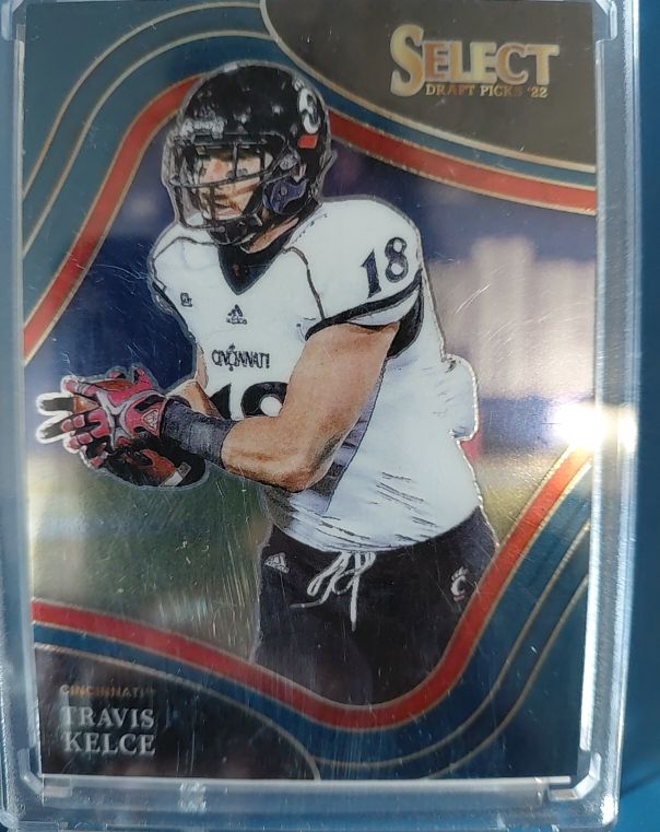 2022 Panini Select Draft Picks #128 Travis Kelce — front
