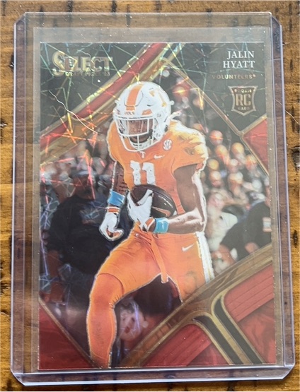 2023 Panini Select Draft Picks #108 Jalin Hyatt — front