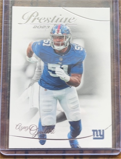 2023 Panini Prestige #215 Azeez Ojulari — front
