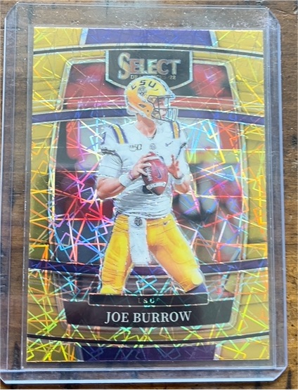 2022 Panini Select Draft Picks #45 Joe Burrow — front