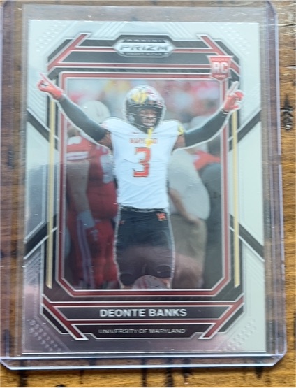 2023 Panini Prizm Draft Picks #189 Deonte Banks — front