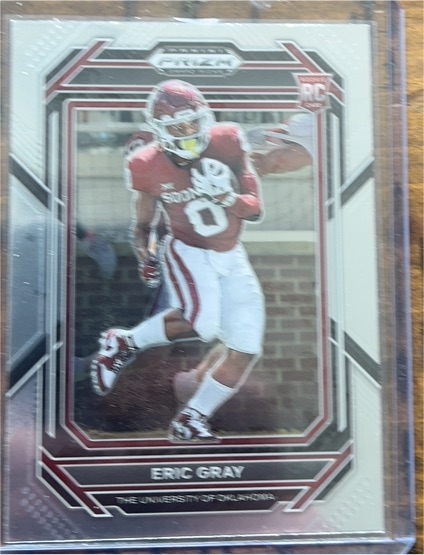 2023 Panini Prizm Draft Picks #132 Eric Gray — front