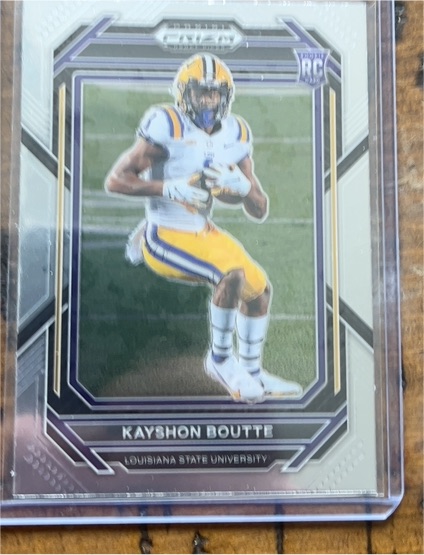 2023 Panini Prizm Draft Picks #137 Kayshon Boutte — front