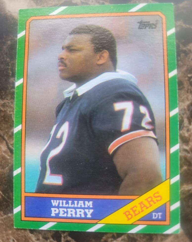 1986 Topps #20 William Perry — front