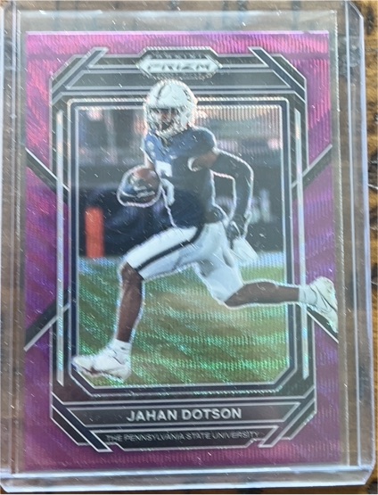 2023 Panini Prizm Draft Picks #44 Jahan Dotson — front