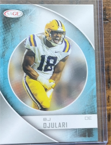2023 Sage #66 BJ Ojulari — front