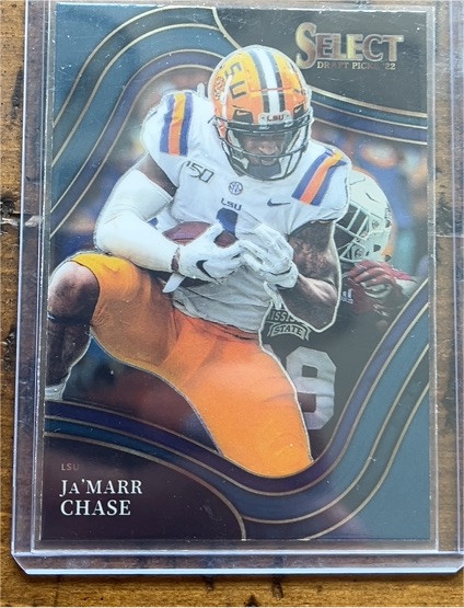 2022 Panini Select Draft Picks #173 Ja'Marr Chase — front