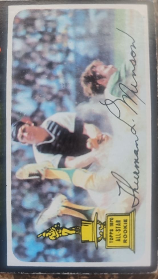 1971 Topps #5 Thurman Munson — front