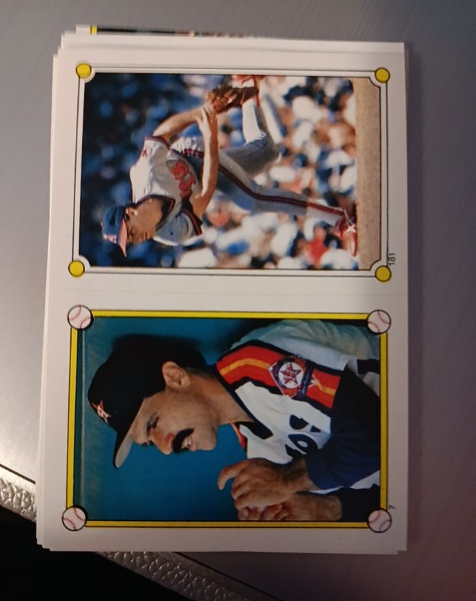 1987 Topps Stickers #181 Dave Lopes / Kirk McCaskill — front