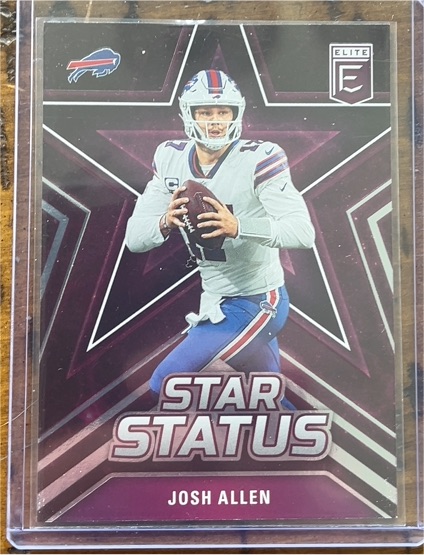 2023 Panini Donruss Elite Star Status #4 Josh Allen — front